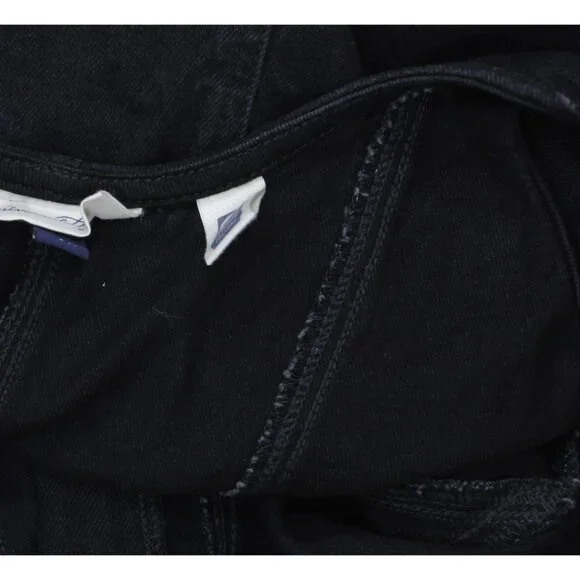 NWT Universal Thread Womens Denim Tailored Corset Midi Dress 91829603 Black 4 - Picture 7 of 8